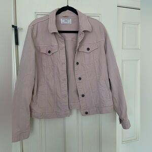 Fat Face Light Pink Jean Jacket